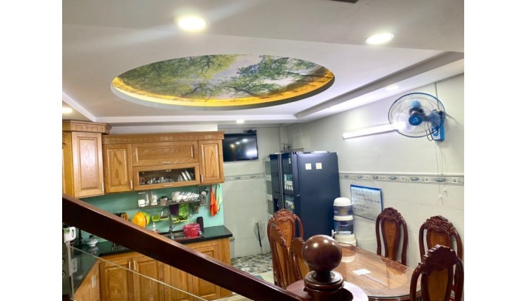 Bán nhà 4 tầng, 60 m2, hẻm xe hơi Gò Vấp, chỉ 6.9 tỷ